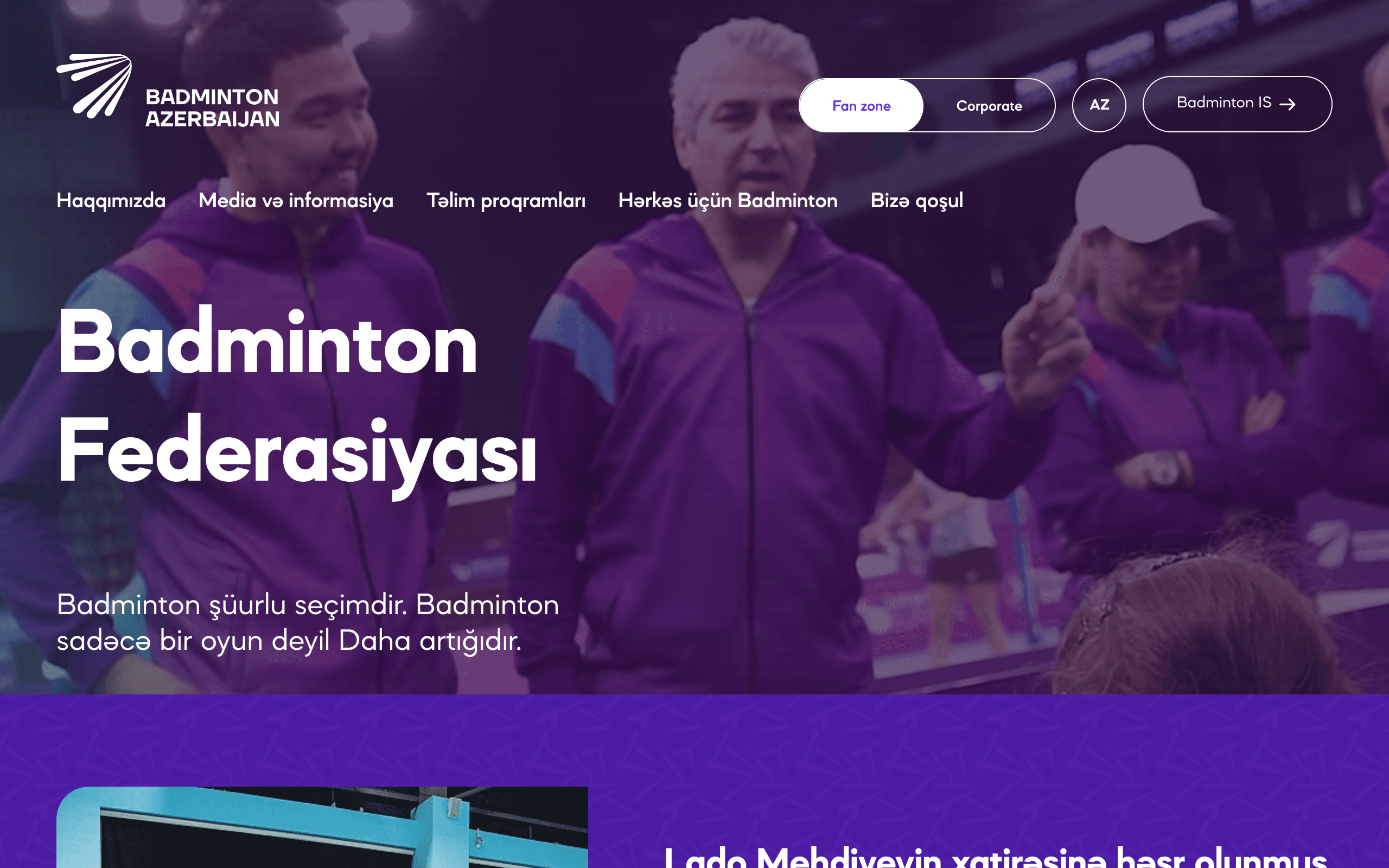 Badminton Azerbaijan: Federation Intelligence Platform